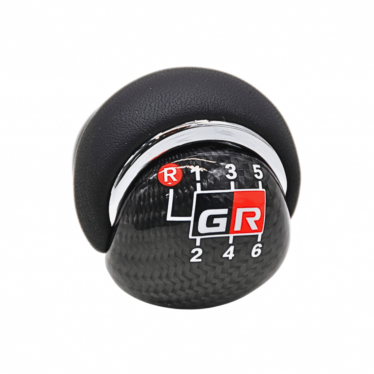 
                  
                    KMH Gear Knob for Toyota Fortuner-GEAR KNOB-KMH-Manual-Copy Carbon-GR-CARPLUS
                  
                