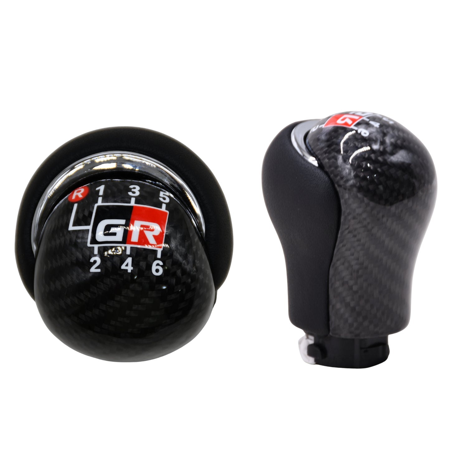 
                  
                    KMH Gear Knob for Toyota Fortuner-GEAR KNOB-KMH-Manual-Real Carbon-GR-CARPLUS
                  
                