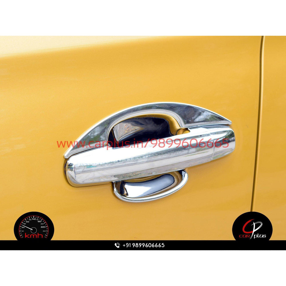 KMH Handle Bowl Chrome For Maruti Suzuki Brezza (Set of 4 Pcs) CN LEAGUE EXTERIOR.