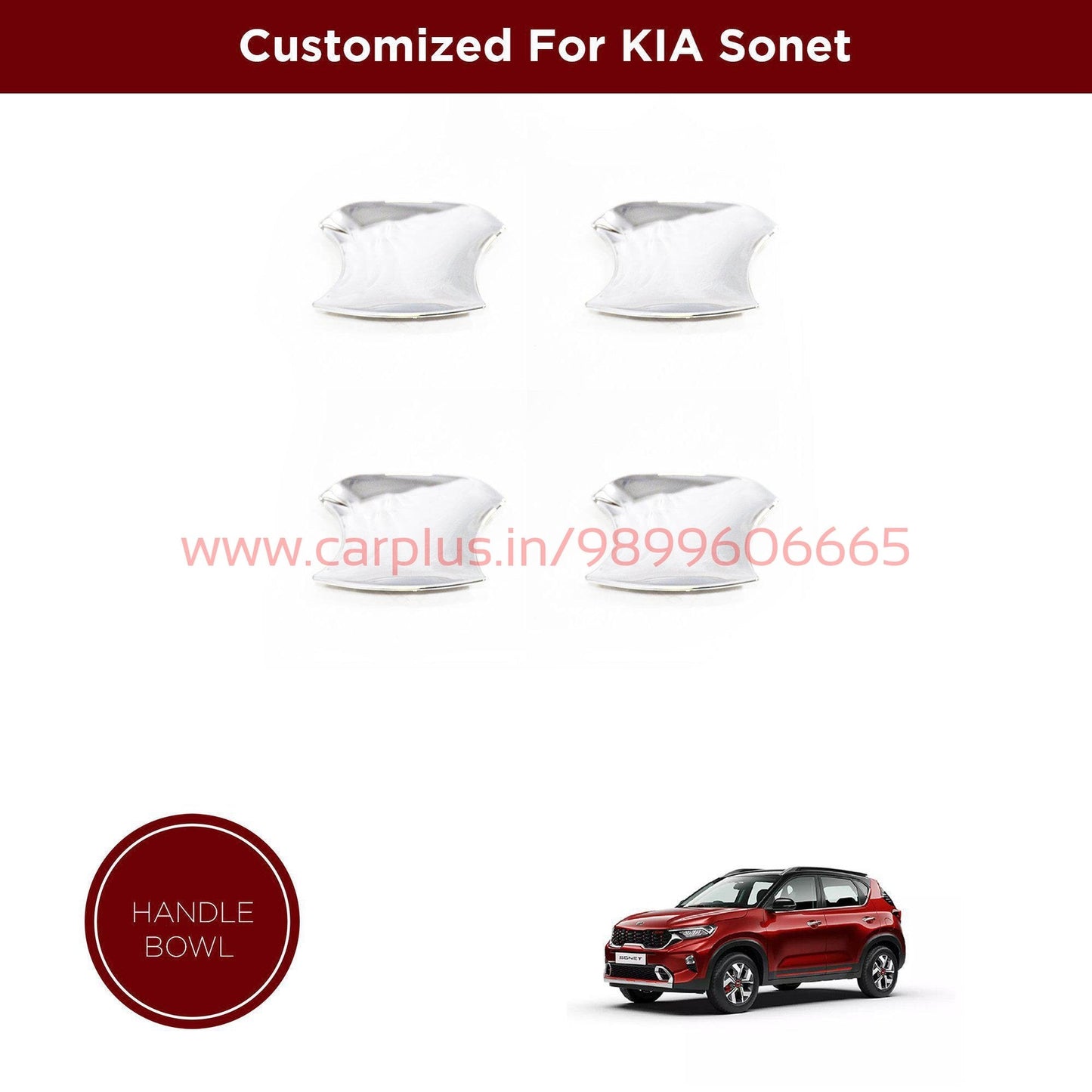 
                  
                    KMH Handle Bowl Chrome for Kia Sonet (Set Of 4Pcs) CN LEAGUE EXTERIOR.
                  
                