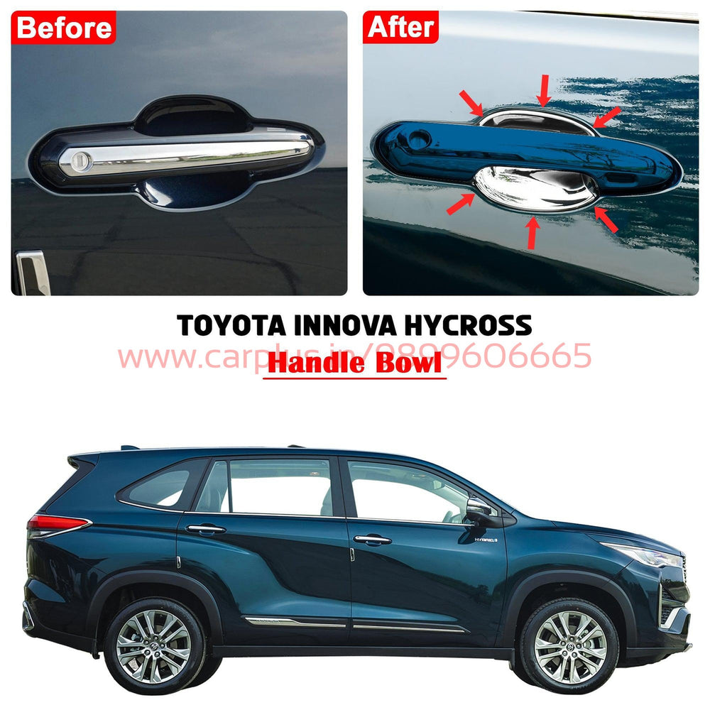 
                  
                    KMH Handle Bowl Chrome for Toyota Hycross(Set of 4 Pcs)-EXTERIOR-KMH-CARPLUS
                  
                