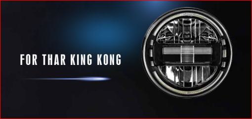 KMH Head Lamp for Mahindra Thar- King Kong-AFTERMARKET HEADLAMP-KMH-CARPLUS