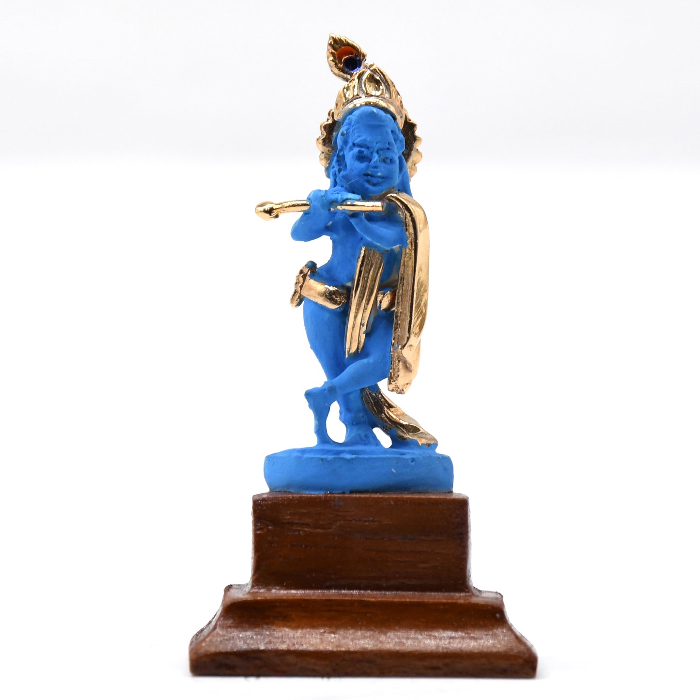 
                  
                    KMH High Quality Ceramic God Idol for Krishna Blue, Small (KAGD010)-GOD IDOL-KMH-GOD IDOL-CARPLUS
                  
                