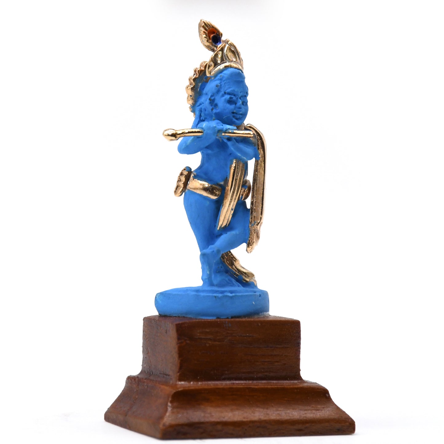 
                  
                    KMH High Quality Ceramic God Idol for Krishna Blue, Small (KAGD010)-GOD IDOL-KMH-GOD IDOL-CARPLUS
                  
                