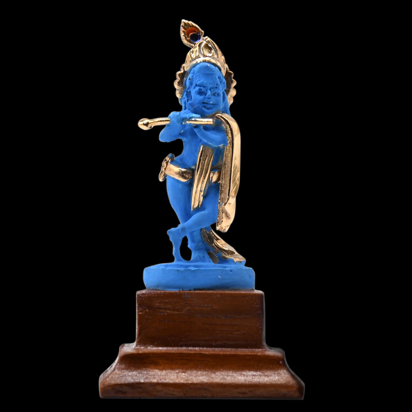 
                  
                    KMH High Quality Ceramic God Idol for Krishna Blue, Small (KAGD010)-GOD IDOL-KMH-GOD IDOL-CARPLUS
                  
                