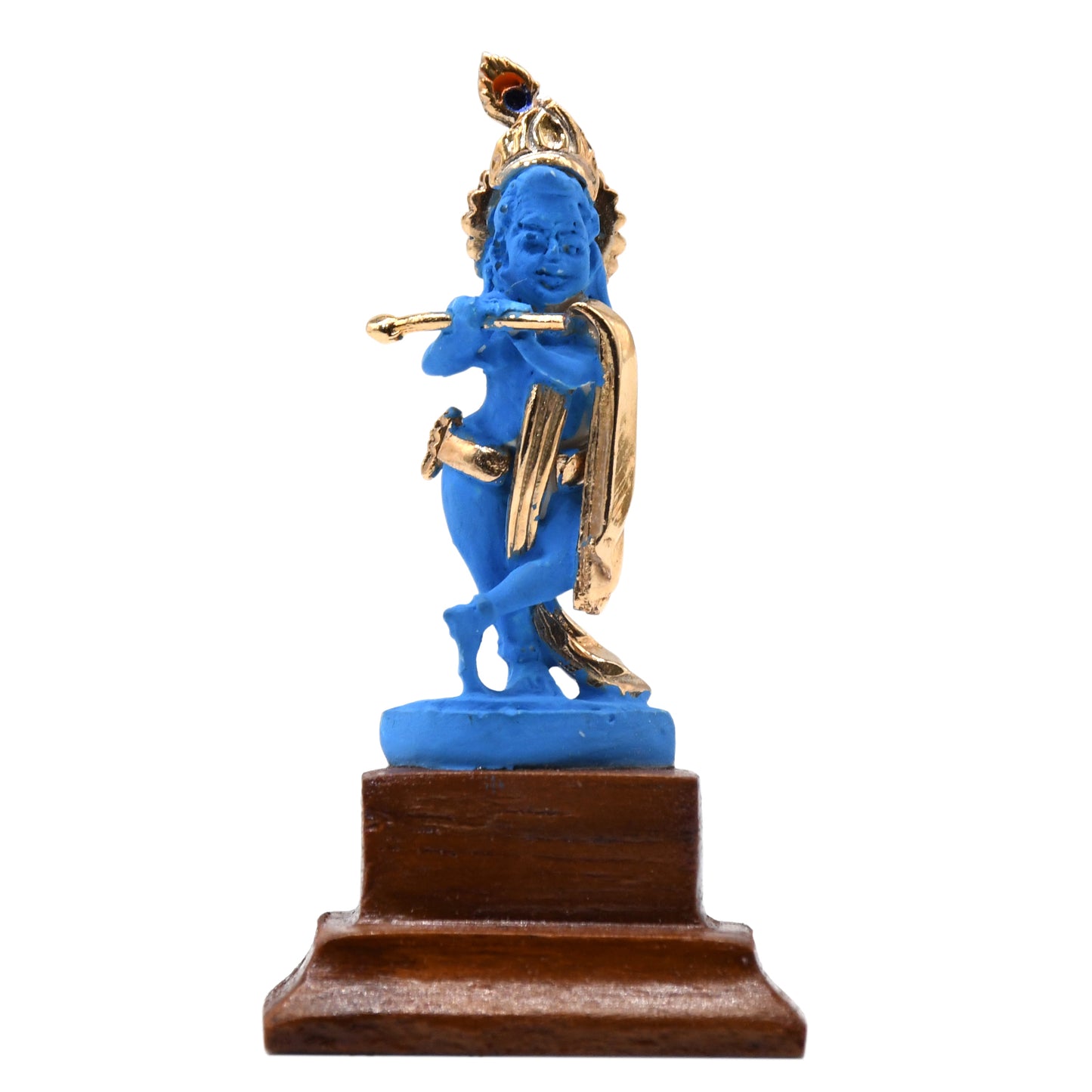 
                  
                    KMH High Quality Ceramic God Idol for Krishna Blue, Small (KAGD010)-GOD IDOL-KMH-GOD IDOL-CARPLUS
                  
                