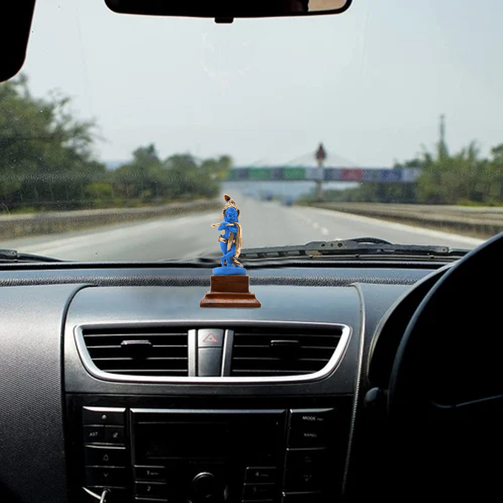 
                  
                    KMH High Quality Ceramic God Idol for Krishna Blue, Small (KAGD010)-GOD IDOL-KMH-GOD IDOL-CARPLUS
                  
                