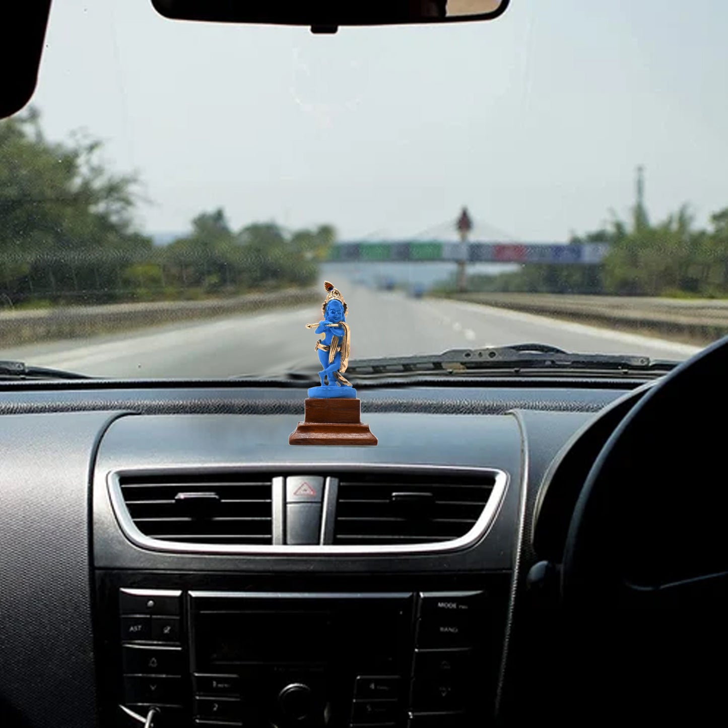 
                  
                    KMH High Quality Ceramic God Idol for Krishna Blue, Small (KAGD010)-GOD IDOL-KMH-GOD IDOL-CARPLUS
                  
                