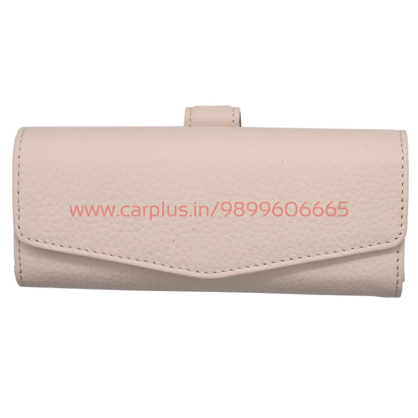 
                  
                    KMH Leather Sunglass Case With Sunshade Clip for Cars-Beige-SUNGLASS CLIP-KMH-CARPLUS
                  
                
