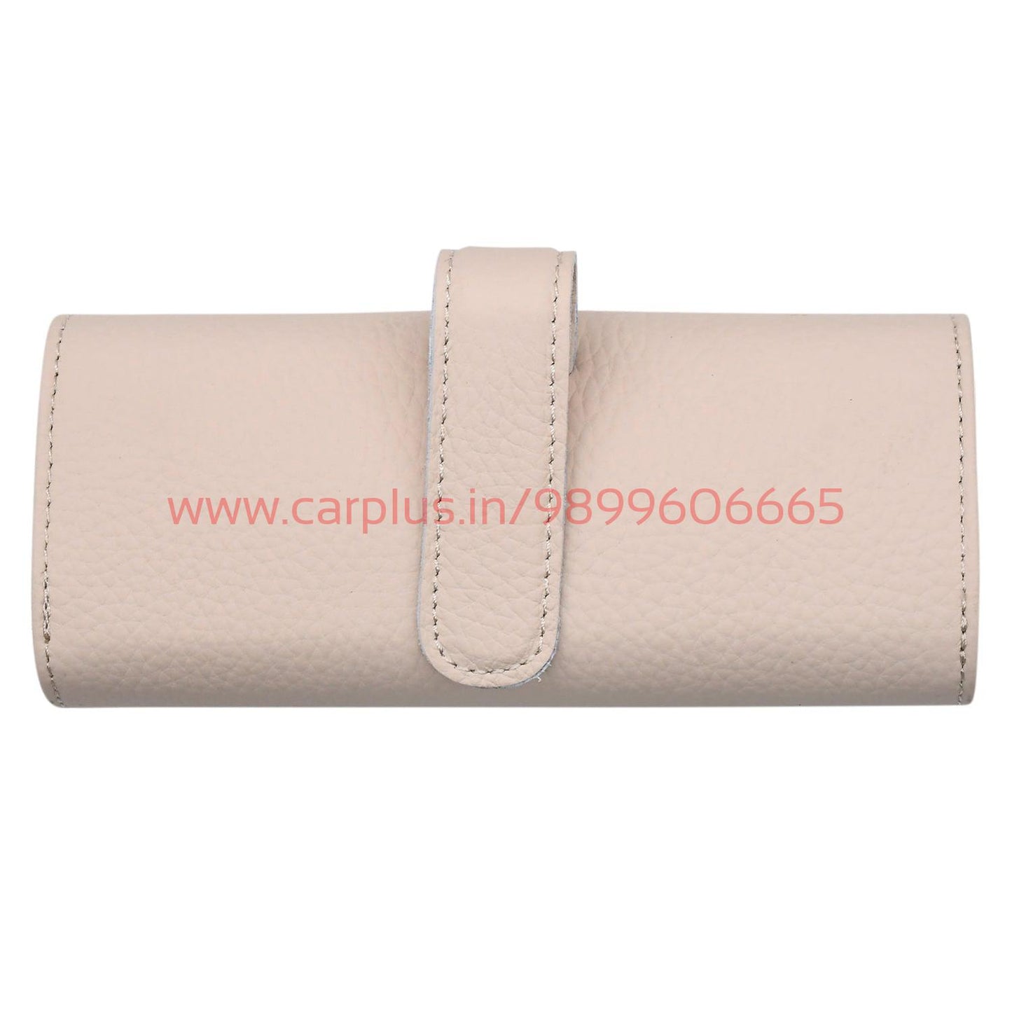 
                  
                    KMH Leather Sunglass Case With Sunshade Clip for Cars-Beige-SUNGLASS CLIP-KMH-CARPLUS
                  
                