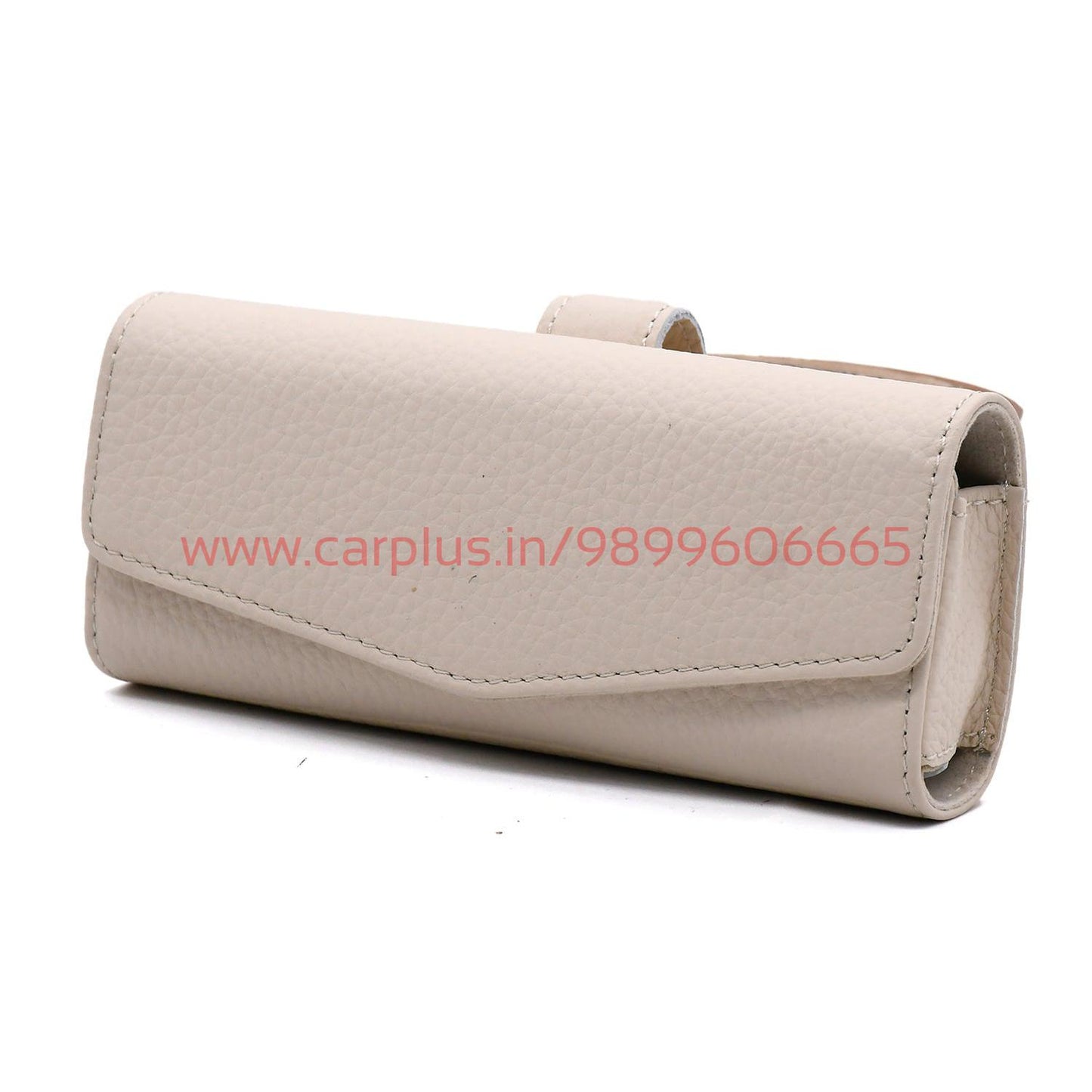 
                  
                    KMH Leather Sunglass Case With Sunshade Clip for Cars-Beige-SUNGLASS CLIP-KMH-CARPLUS
                  
                