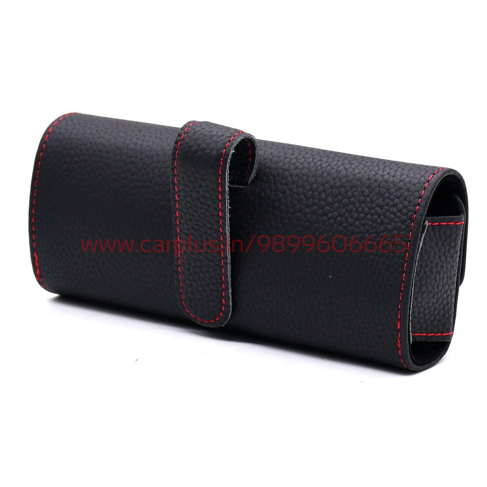 
                  
                    KMH Leather Sunglass Case With Sunshade Clip for Cars-Black-SUNGLASS CLIP-KMH-CARPLUS
                  
                