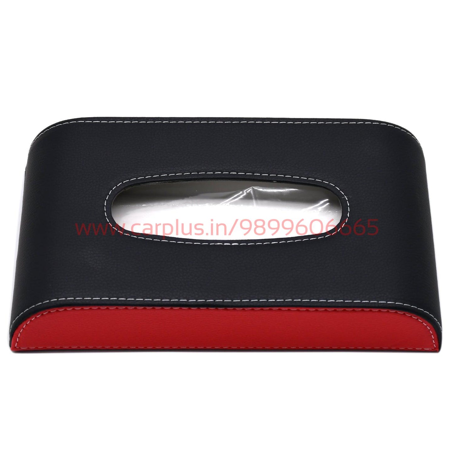 
                  
                    KMH Leatherite Tissue Box(Black & Red)-TISSUE BOX-KMH-CARPLUS
                  
                