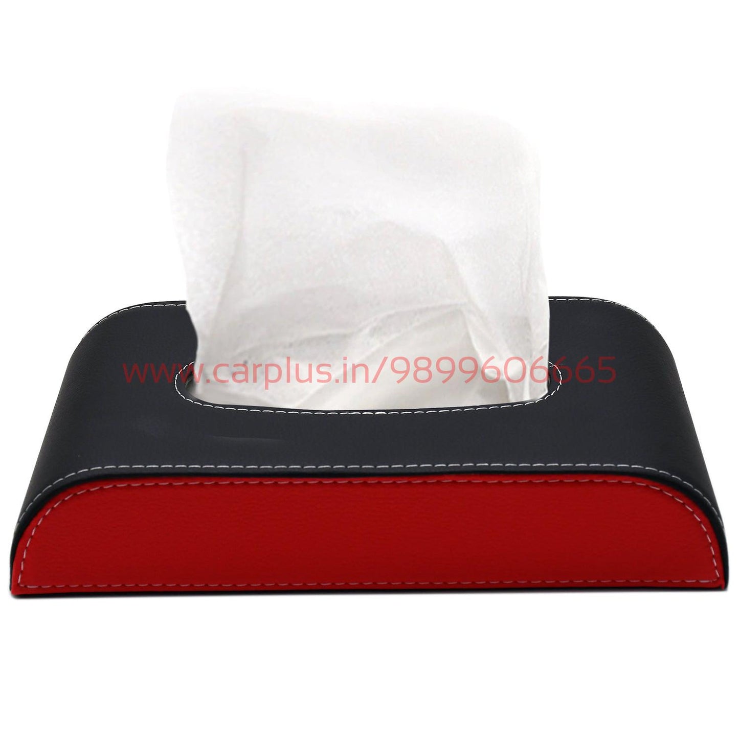 
                  
                    KMH Leatherite Tissue Box(Black & Red)-TISSUE BOX-KMH-CARPLUS
                  
                