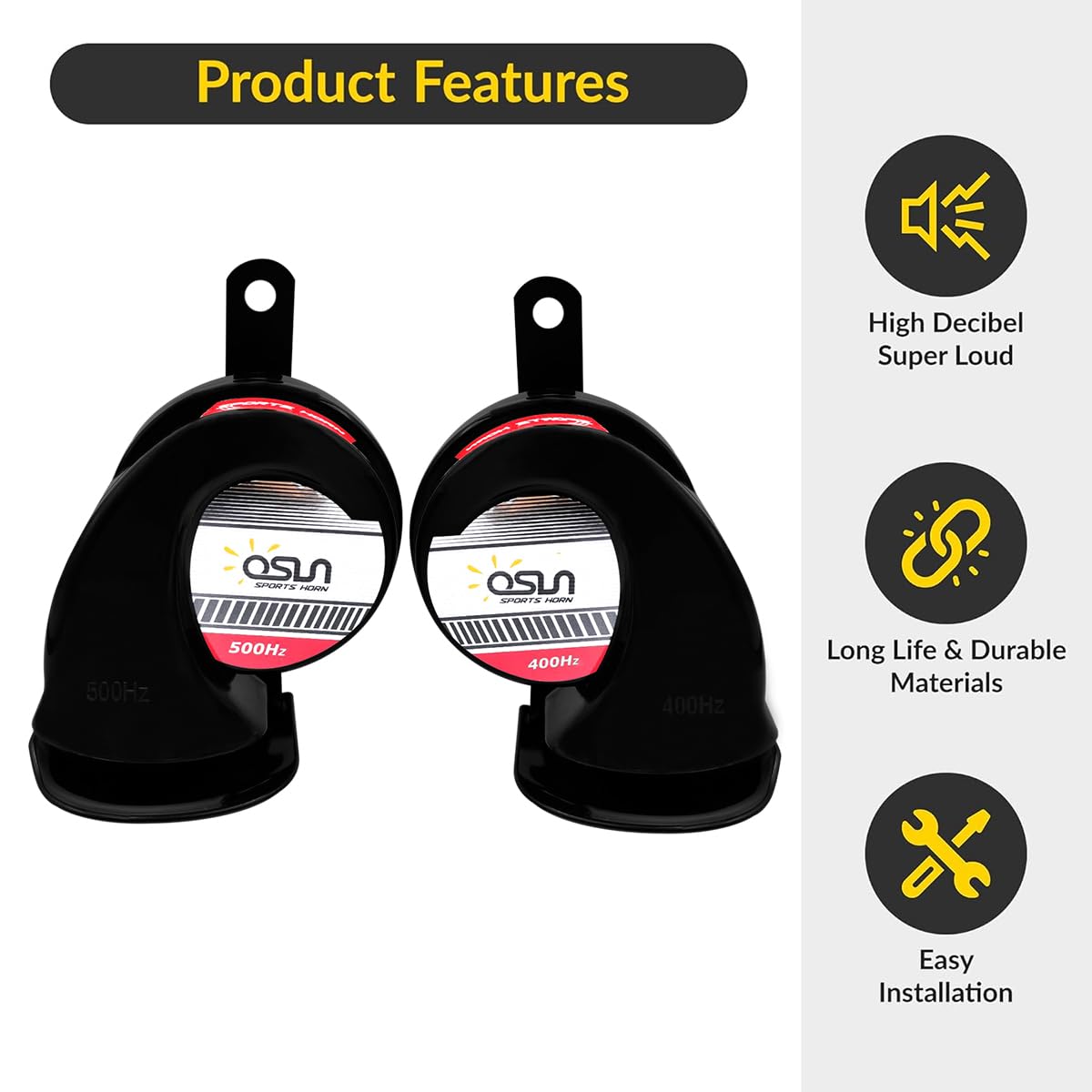 
                  
                    KMH Loud Two-tone Fanfare Horns ODL163 for Toyota-CARPLUS-CARPLUS
                  
                