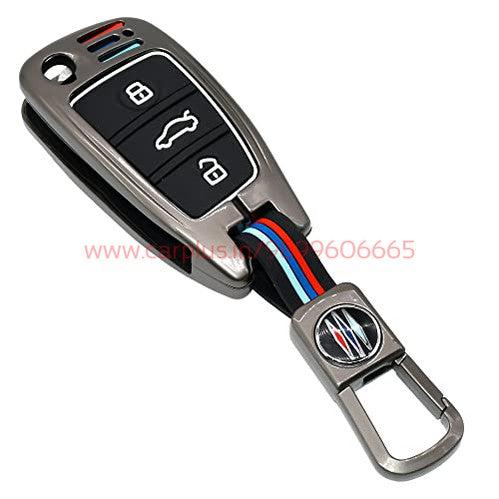 
                  
                    KMH Metal With Silicone Car Key Cover for Audi D3-METAL KEY COVER-KMH-METAL KEY COVERS-CARPLUS
                  
                