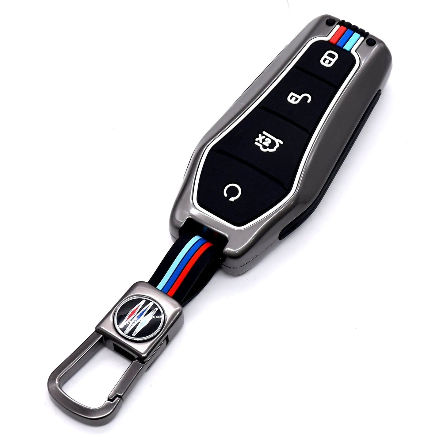 
                  
                    KMH Metal With Silicone Car Key Cover for BYD-METAL KEY COVER-KMH-CARPLUS
                  
                