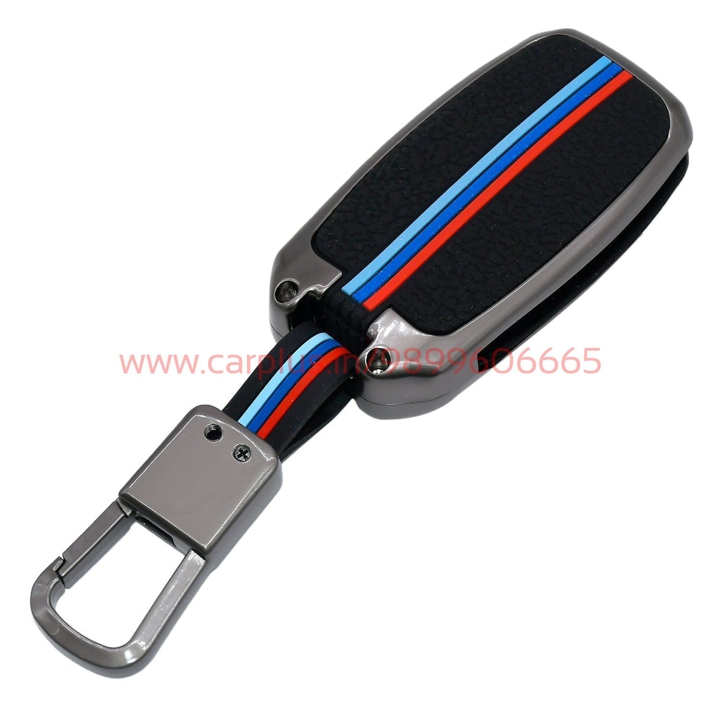 
                  
                    KMH Metal With Silicone Car Key Cover for Kia Flip Key(4 Button , D5)-METAL KEY COVER-KMH-CARPLUS
                  
                
