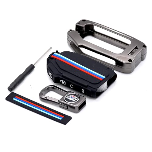 
                  
                    KMH Metal With Silicone Car Key Cover for Kia D6-METAL KEY COVER-KMH-METAL KEY COVERS-CARPLUS
                  
                