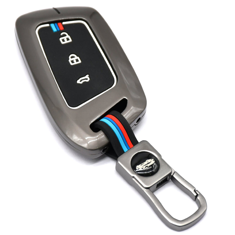
                  
                    KMH Metal With Silicone Car Key Cover for MG (3 Button , D2)-PREMIUM ABS KEY COVER-CARPLUS-CARPLUS
                  
                