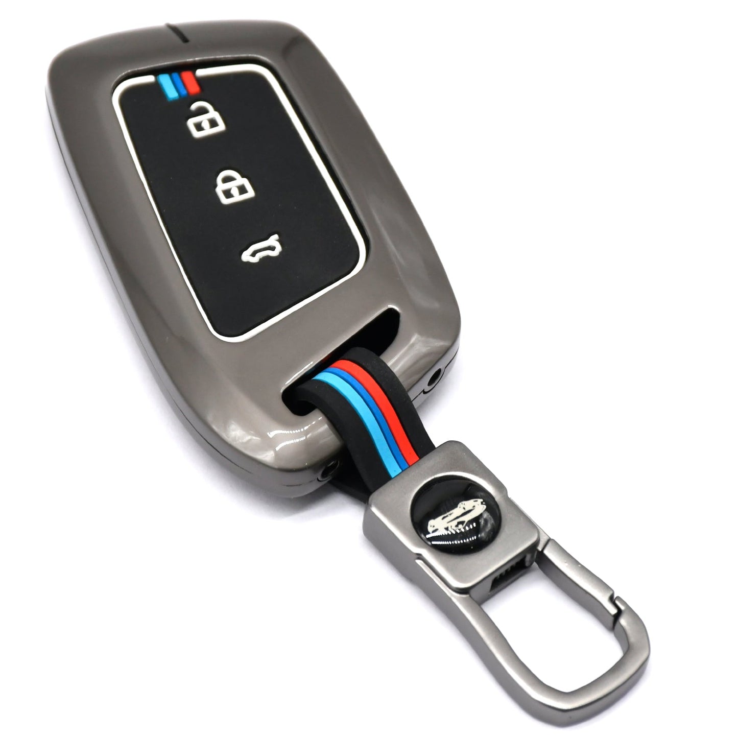 
                  
                    KMH Metal With Silicone Car Key Cover for MG (3 Button , D2)-PREMIUM ABS KEY COVER-CARPLUS-CARPLUS
                  
                