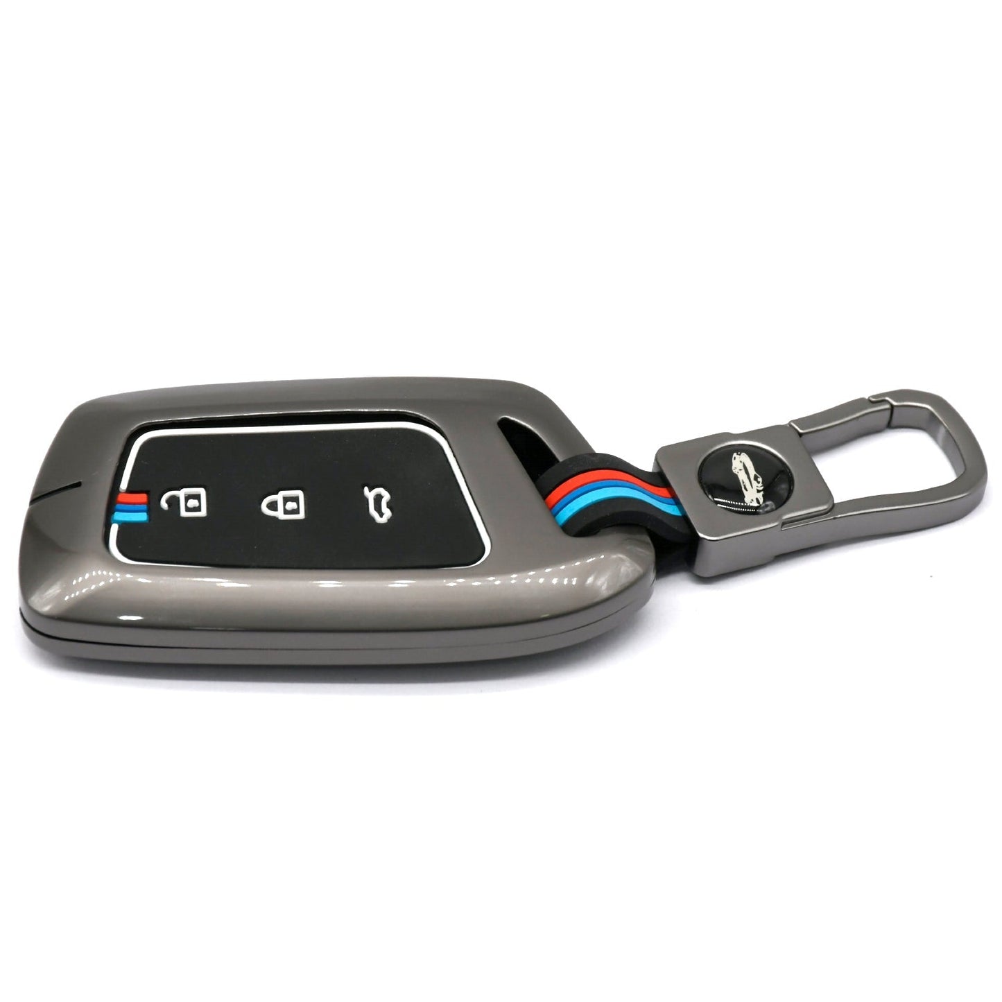 
                  
                    KMH Metal With Silicone Car Key Cover for MG (3 Button , D2)-PREMIUM ABS KEY COVER-CARPLUS-CARPLUS
                  
                