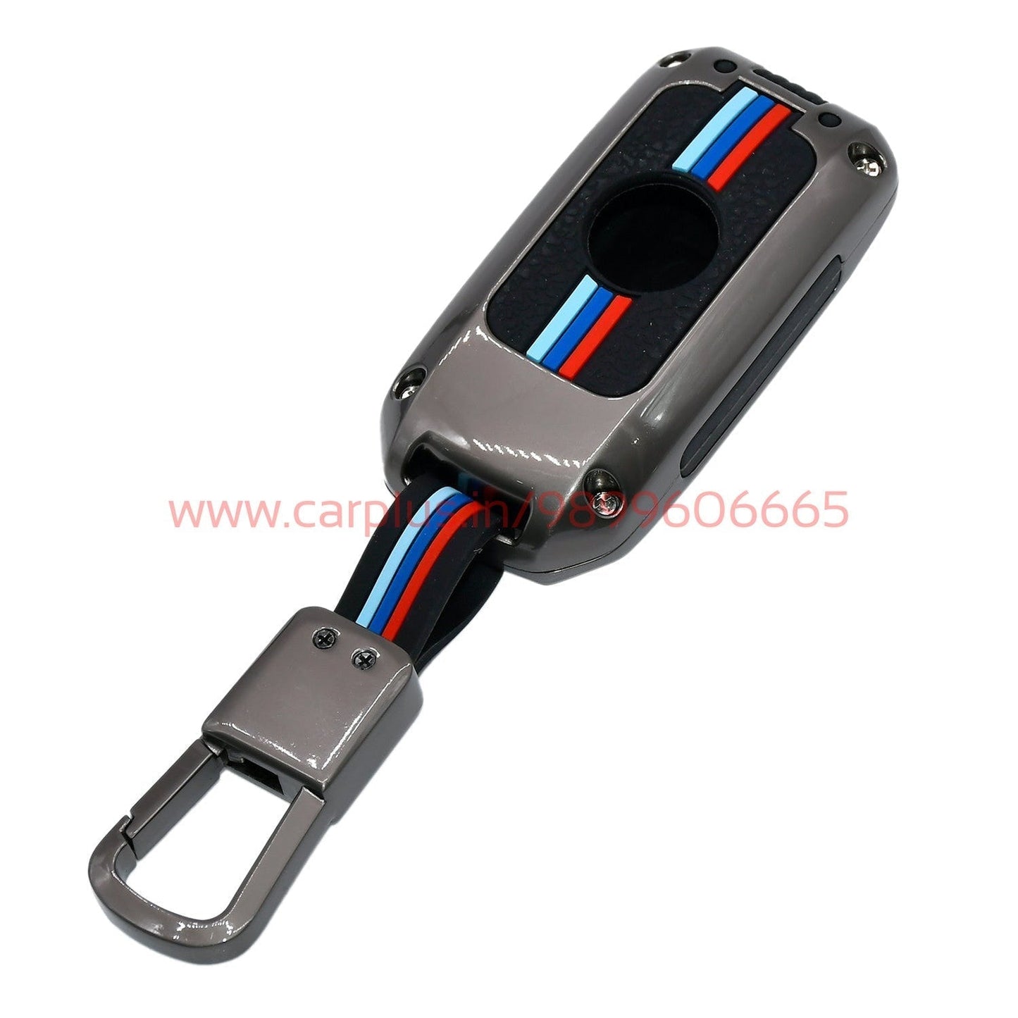 
                  
                    KMH Metal With Silicone Car Key Cover for Maruti Suzuki (2 Button ,D2)-METAL KEY COVER-KMH-CARPLUS
                  
                
