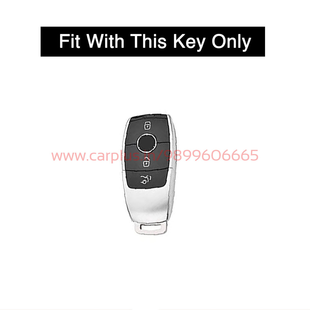 KMH Metal With Silicone Car Key Cover for Mercedes – CARPLUS