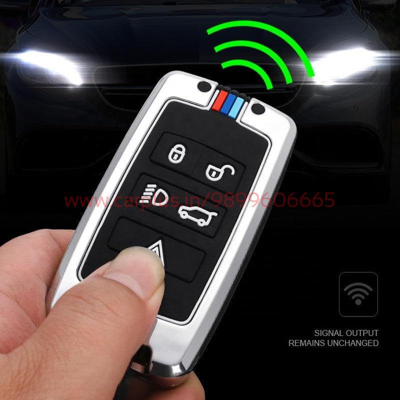
                  
                    KMH Metal With Silicone Car Key Cover for Range Rover D2-METAL KEY COVER-KMH-METAL KEY COVERS-CARPLUS
                  
                