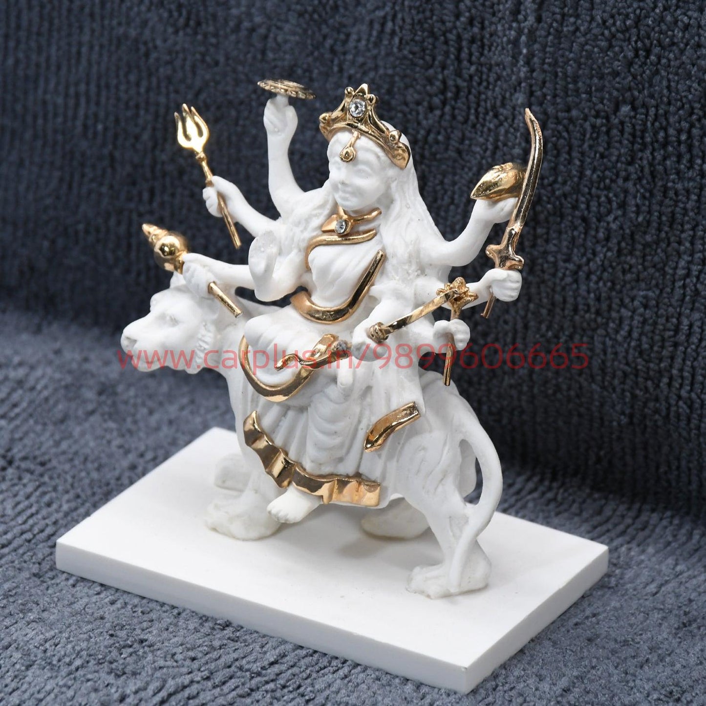 
                  
                    KMH Minimalistic Ceramic God Idol for Sherawali Mata (MKG025)-GOD IDOL-KMH-GOD IDOL-CARPLUS
                  
                