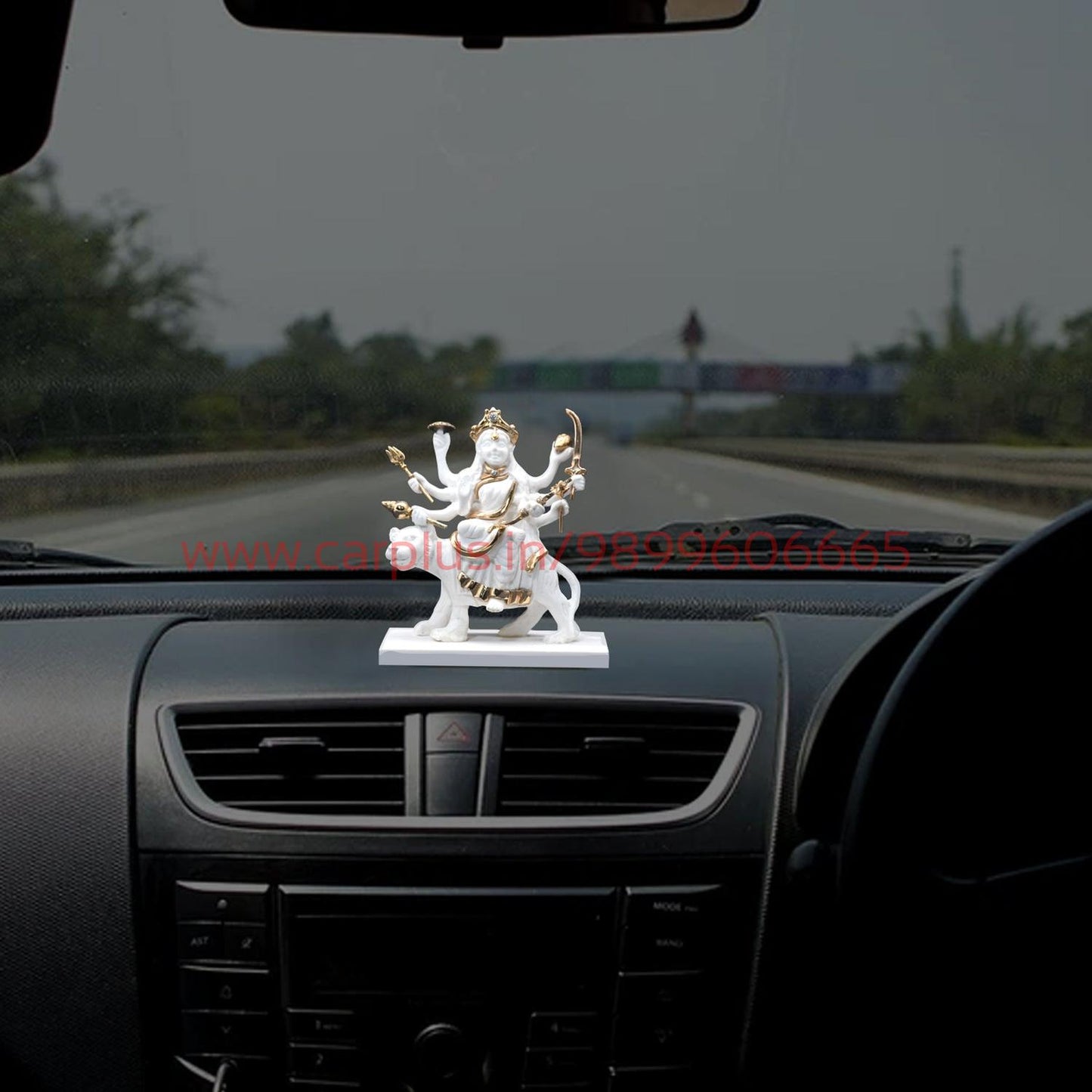 
                  
                    KMH Minimalistic Ceramic God Idol for Sherawali Mata (MKG025)-GOD IDOL-KMH-GOD IDOL-CARPLUS
                  
                