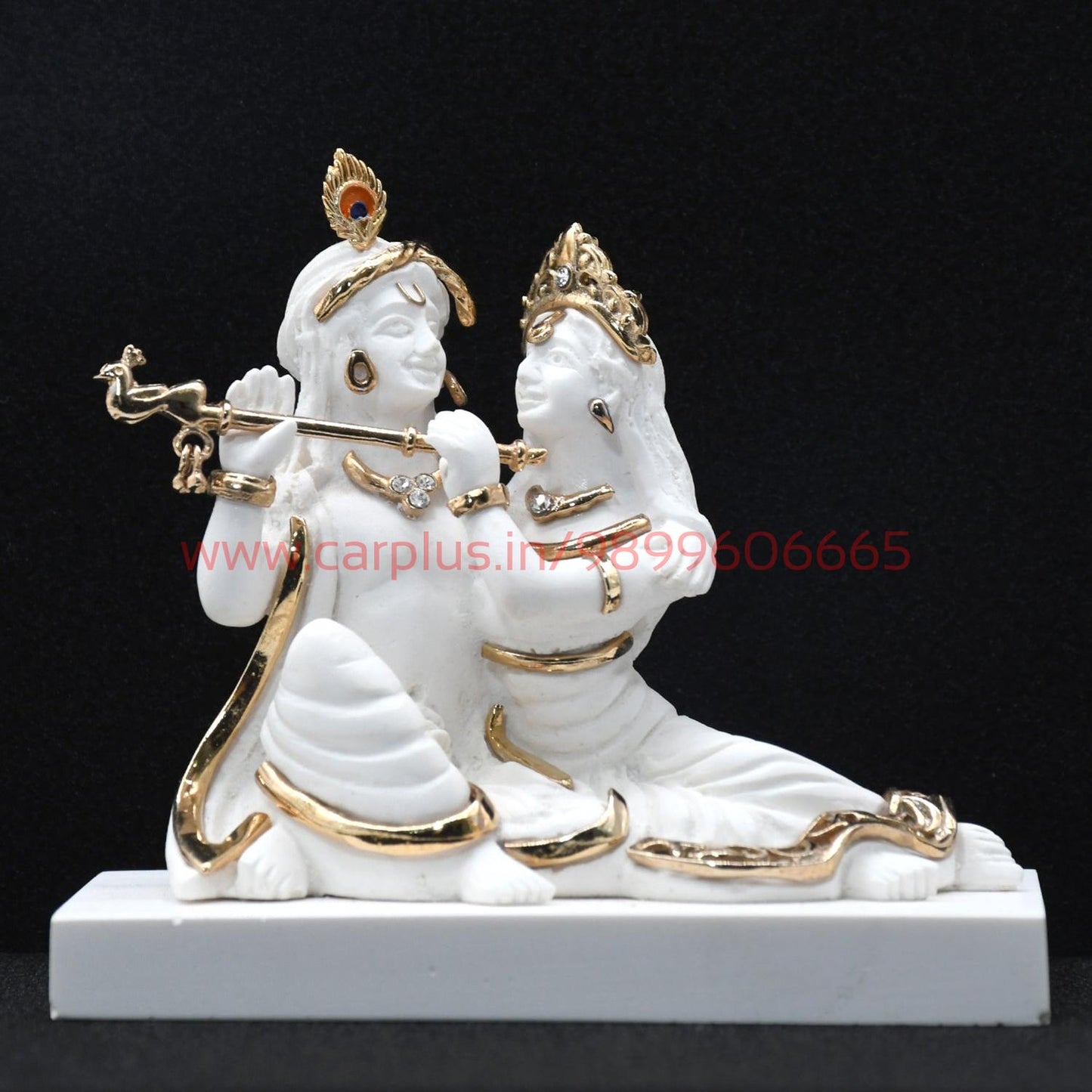 
                  
                    KMH Minimalistic Ceramic God Idol for Sitting Radha Krishna(MKG024)-GOD IDOL-KMH-GOD IDOL-CARPLUS
                  
                