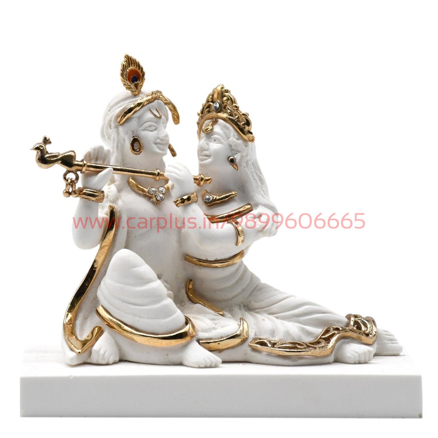 
                  
                    KMH Minimalistic Ceramic God Idol for Sitting Radha Krishna(MKG024)-GOD IDOL-KMH-GOD IDOL-CARPLUS
                  
                