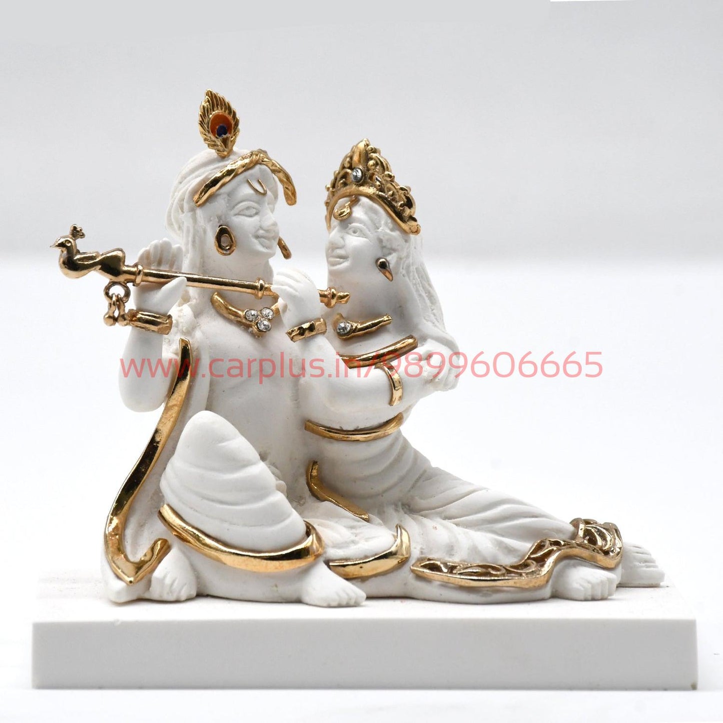 
                  
                    KMH Minimalistic Ceramic God Idol for Sitting Radha Krishna(MKG024)-GOD IDOL-KMH-GOD IDOL-CARPLUS
                  
                