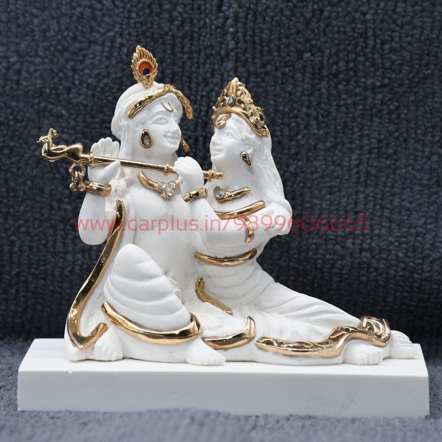 
                  
                    KMH Minimalistic Ceramic God Idol for Sitting Radha Krishna(MKG024)-GOD IDOL-KMH-GOD IDOL-CARPLUS
                  
                