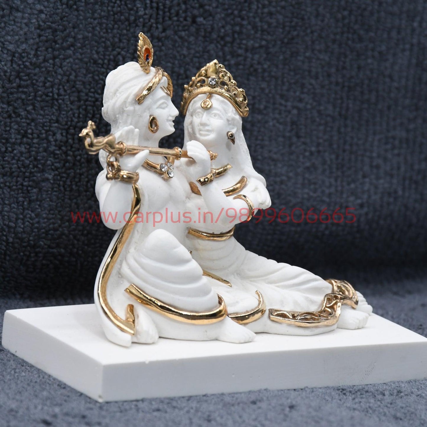 
                  
                    KMH Minimalistic Ceramic God Idol for Sitting Radha Krishna(MKG024)-GOD IDOL-KMH-GOD IDOL-CARPLUS
                  
                