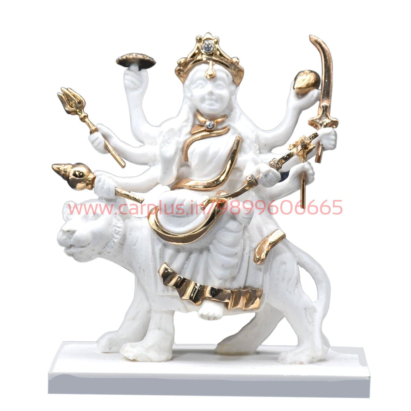 
                  
                    KMH Minimalistic Ceramic God Idol for Sherawali Mata (MKG025)-GOD IDOL-KMH-GOD IDOL-CARPLUS
                  
                