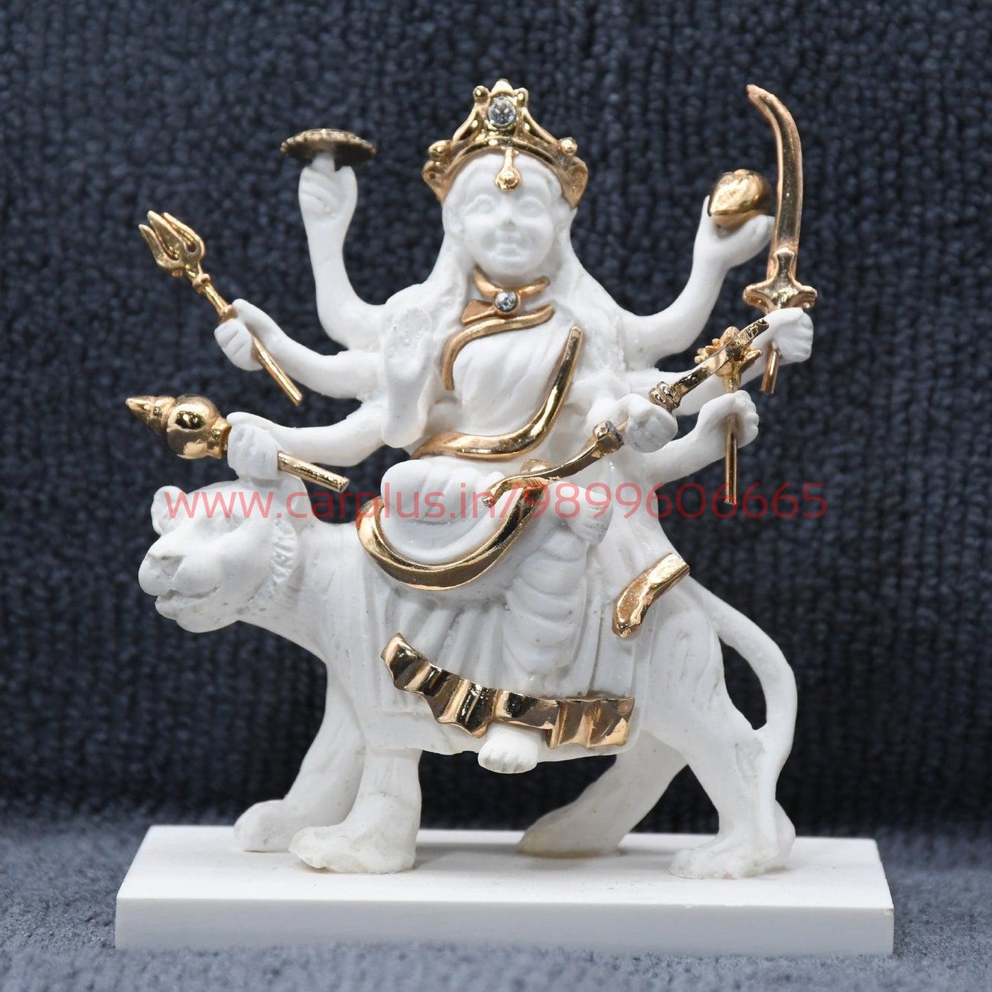 
                  
                    KMH Minimalistic Ceramic God Idol for Sherawali Mata (MKG025)-GOD IDOL-KMH-GOD IDOL-CARPLUS
                  
                