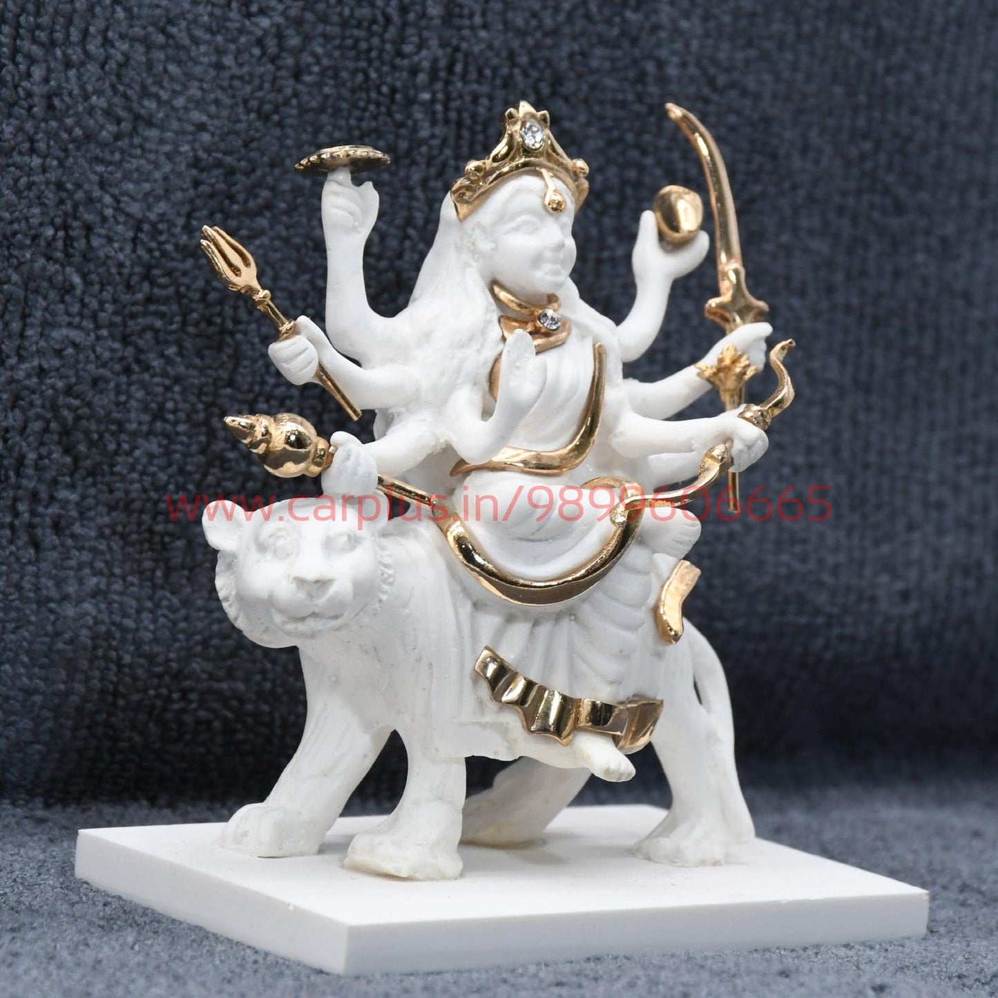 
                  
                    KMH Minimalistic Ceramic God Idol for Sherawali Mata (MKG025)-GOD IDOL-KMH-GOD IDOL-CARPLUS
                  
                