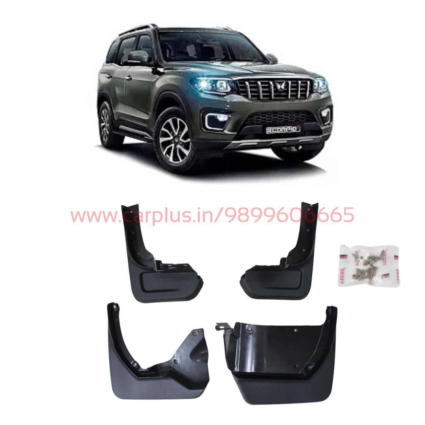 
                  
                    KMH Mud Flaps For Mahindra Scorpio N-MUD FLAPS-KMH-MUD FLAPS-CARPLUS
                  
                