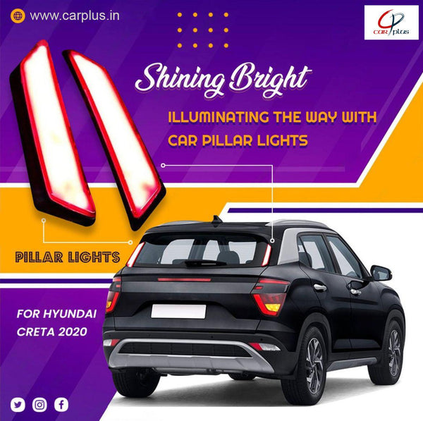 KMH Pillar Light for Hyundai Creta 2020 CARPLUS