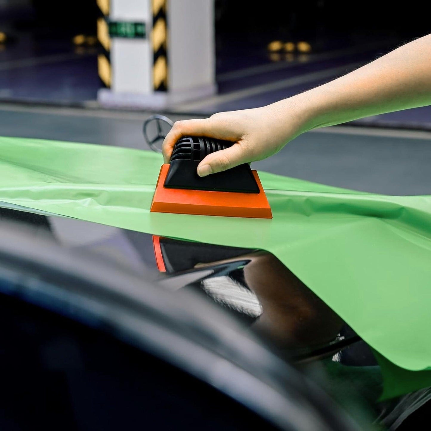 
                  
                    KMH Plastic Squeezee With Black Backing-DETAILING PRODUCTS-KMH-CARPLUS
                  
                