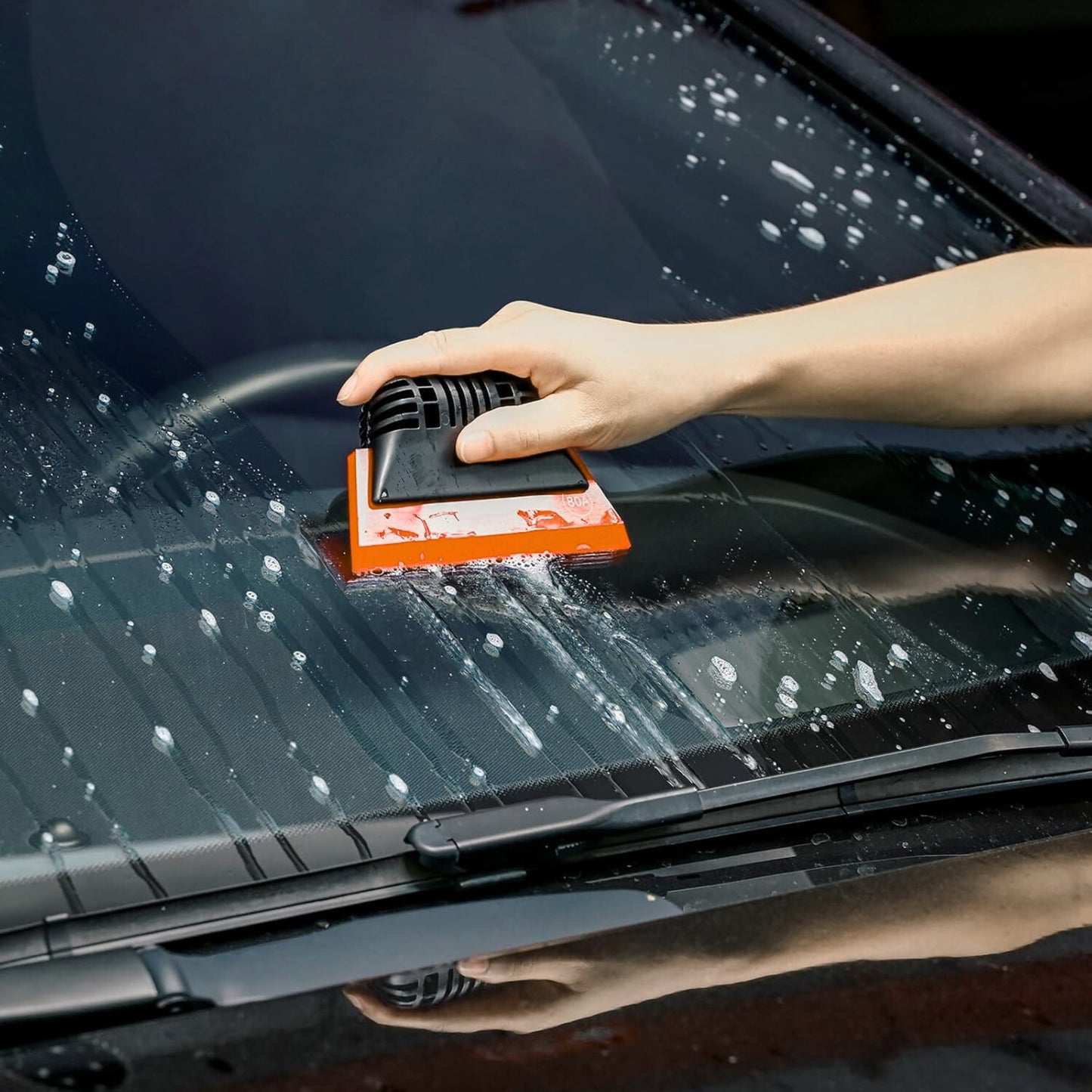 
                  
                    KMH Plastic Squeezee With Black Backing-DETAILING PRODUCTS-KMH-CARPLUS
                  
                