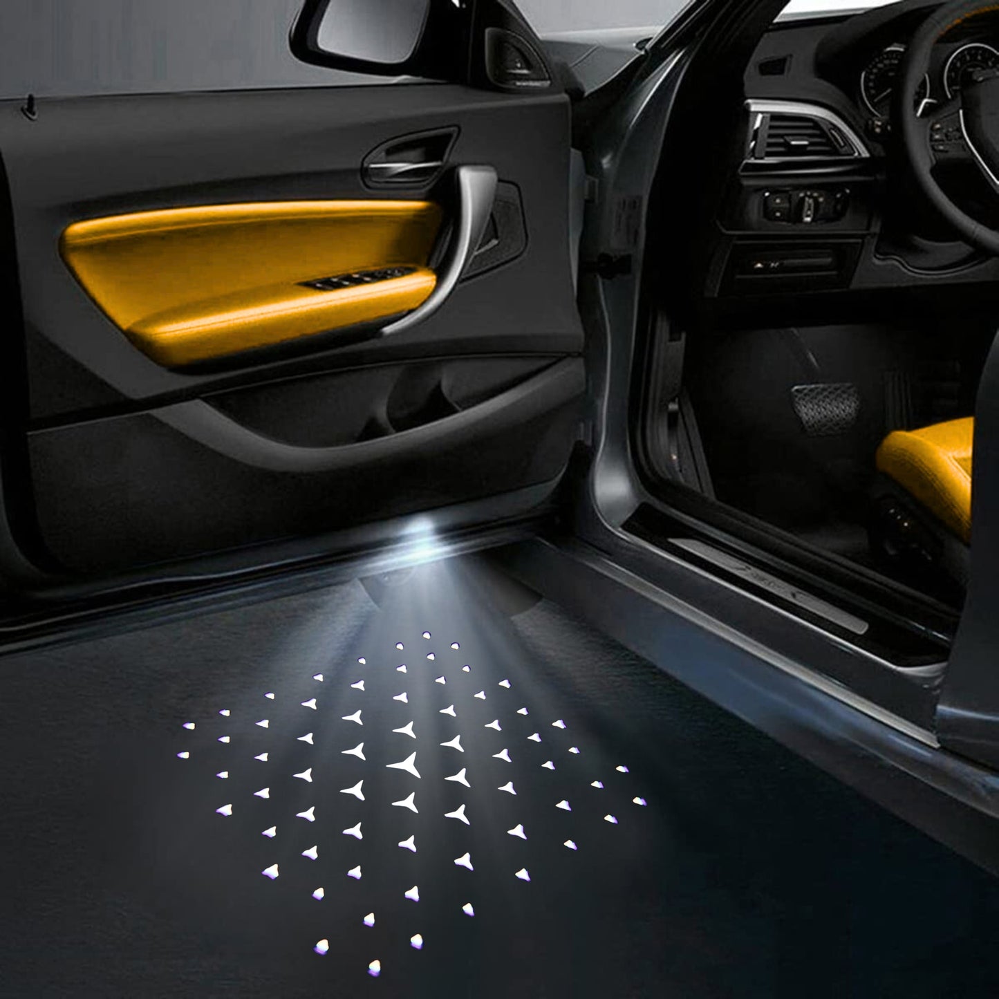 
                  
                    KMH Plug & Play Puddle Lamp Light For Mercedes Benz Diamond Style (Set of 2 pcs)-PUDDLE LAMPS-MERCEDES BENZ-CARPLUS
                  
                