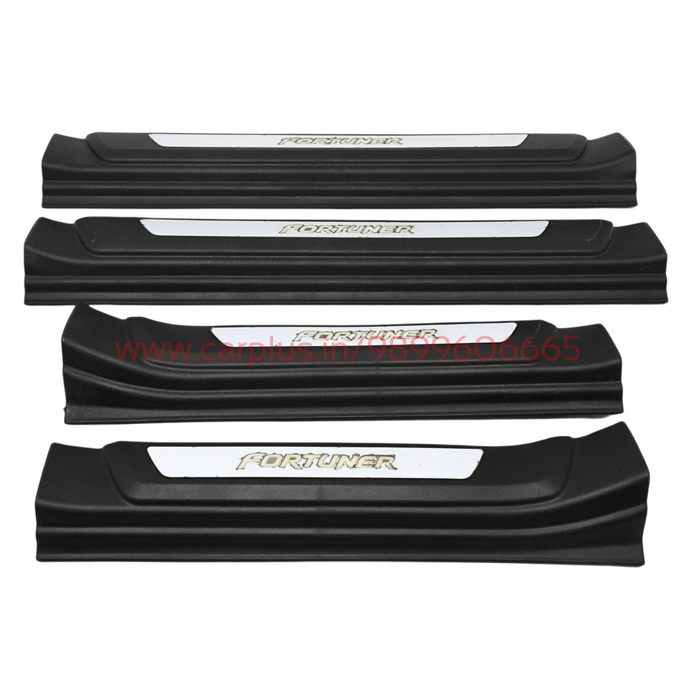 KMH Premium Door Sill Plate Light For Toyota Fortuner (2nd GEN)-DOOR SILL PLATES(LIGHT)-KMH-DOOR SILL PLATES(LIGHT)-CARPLUS