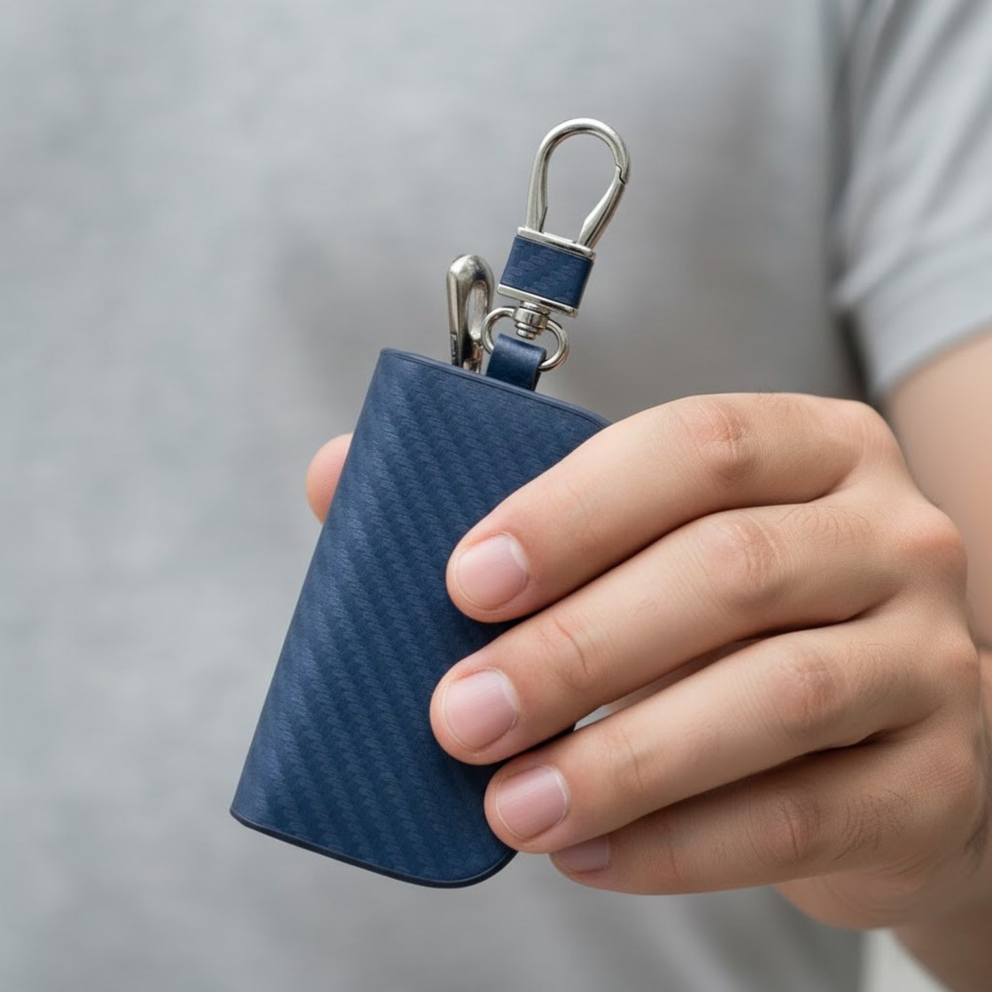 
                  
                    KMH Premium Key Wallet(Carbon Blue)-KEY COVER-KMH-CARPLUS
                  
                