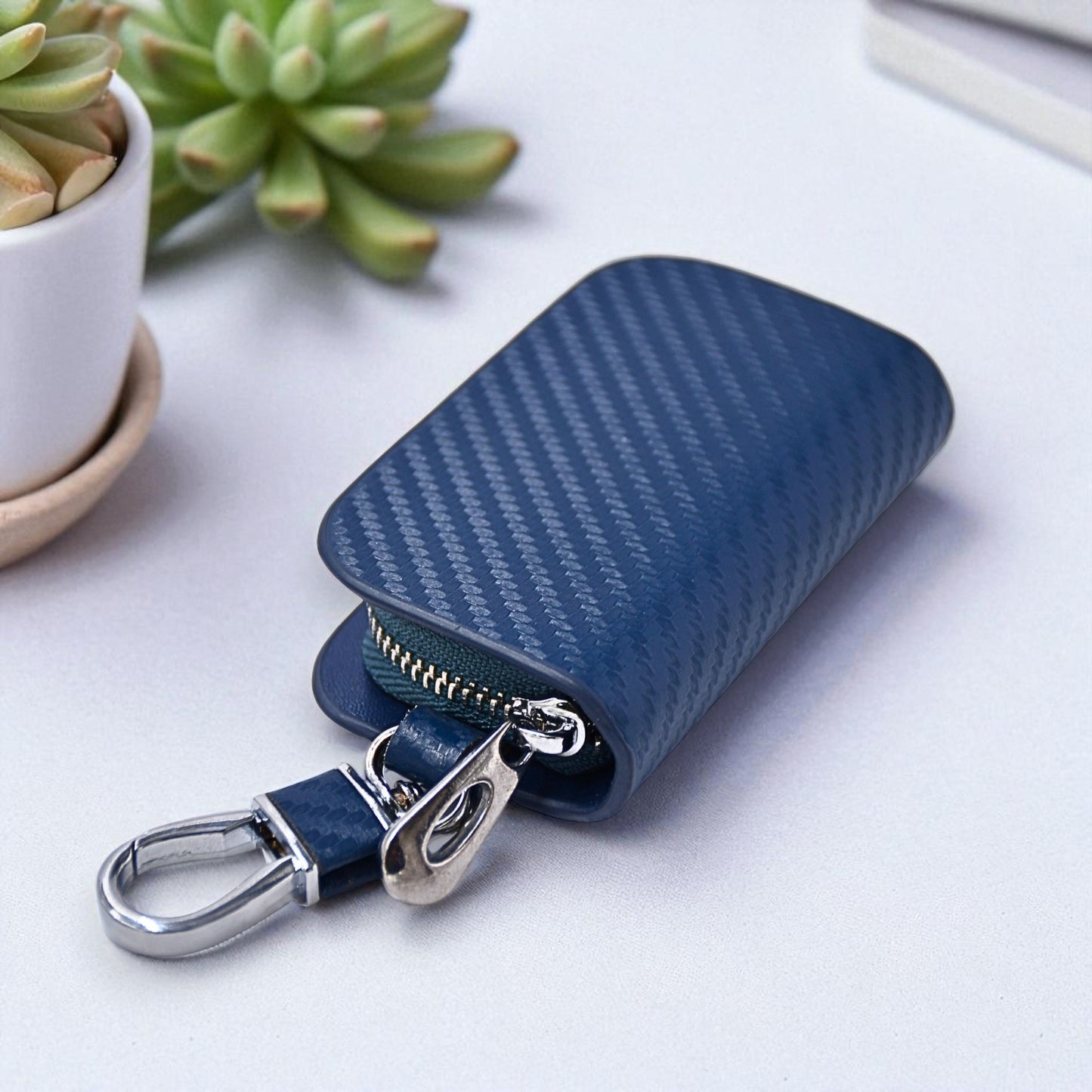 
                  
                    KMH Premium Key Wallet(Carbon Blue)-KEY COVER-KMH-CARPLUS
                  
                