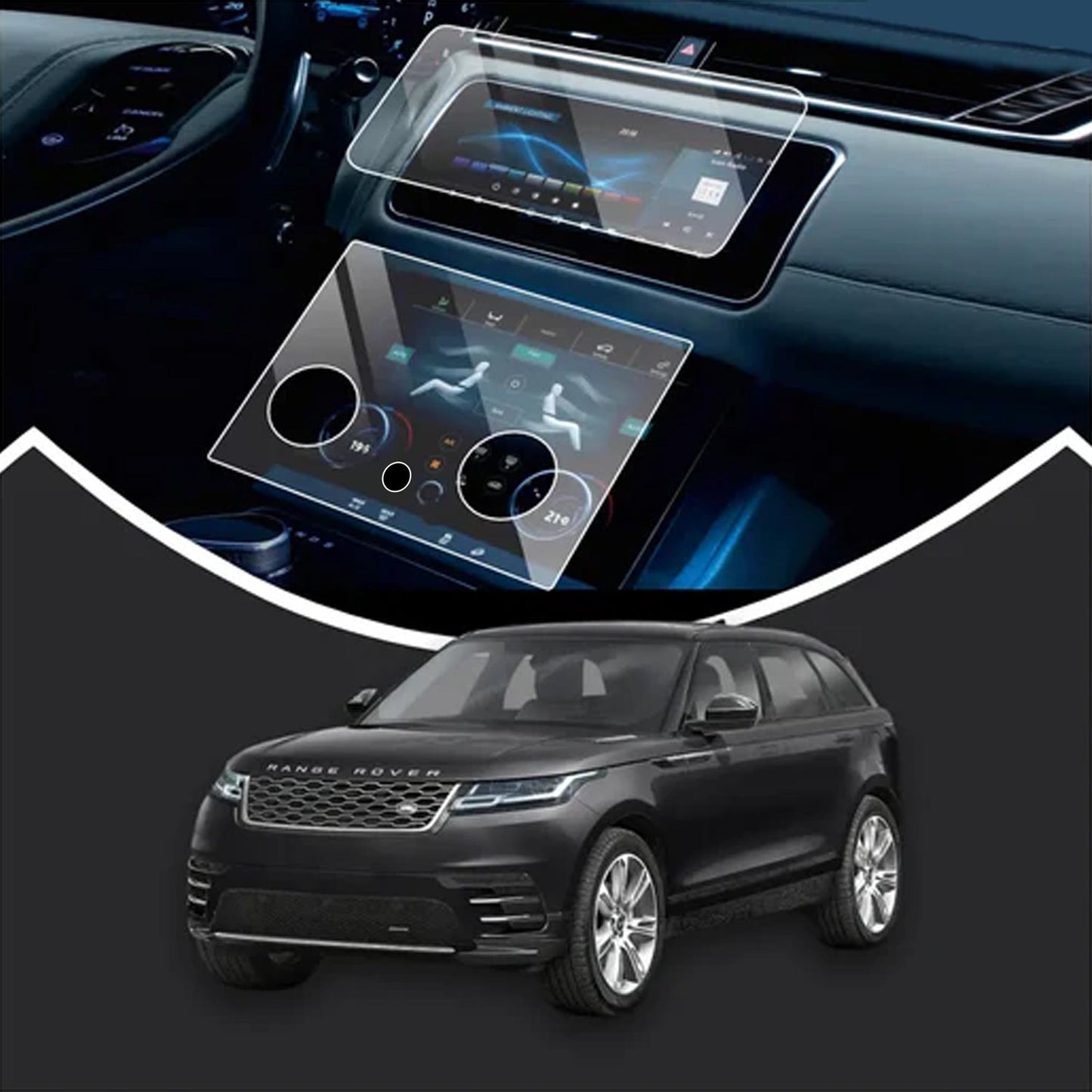 
                  
                    KMH Premium Screen Protector for Range Rover Autobiography(Info+Headrest(2 Pcs) + Armrest Tab-SCREEEN PROTECTOR-KMH-SCREEN PROTECTOR-CARPLUS
                  
                
