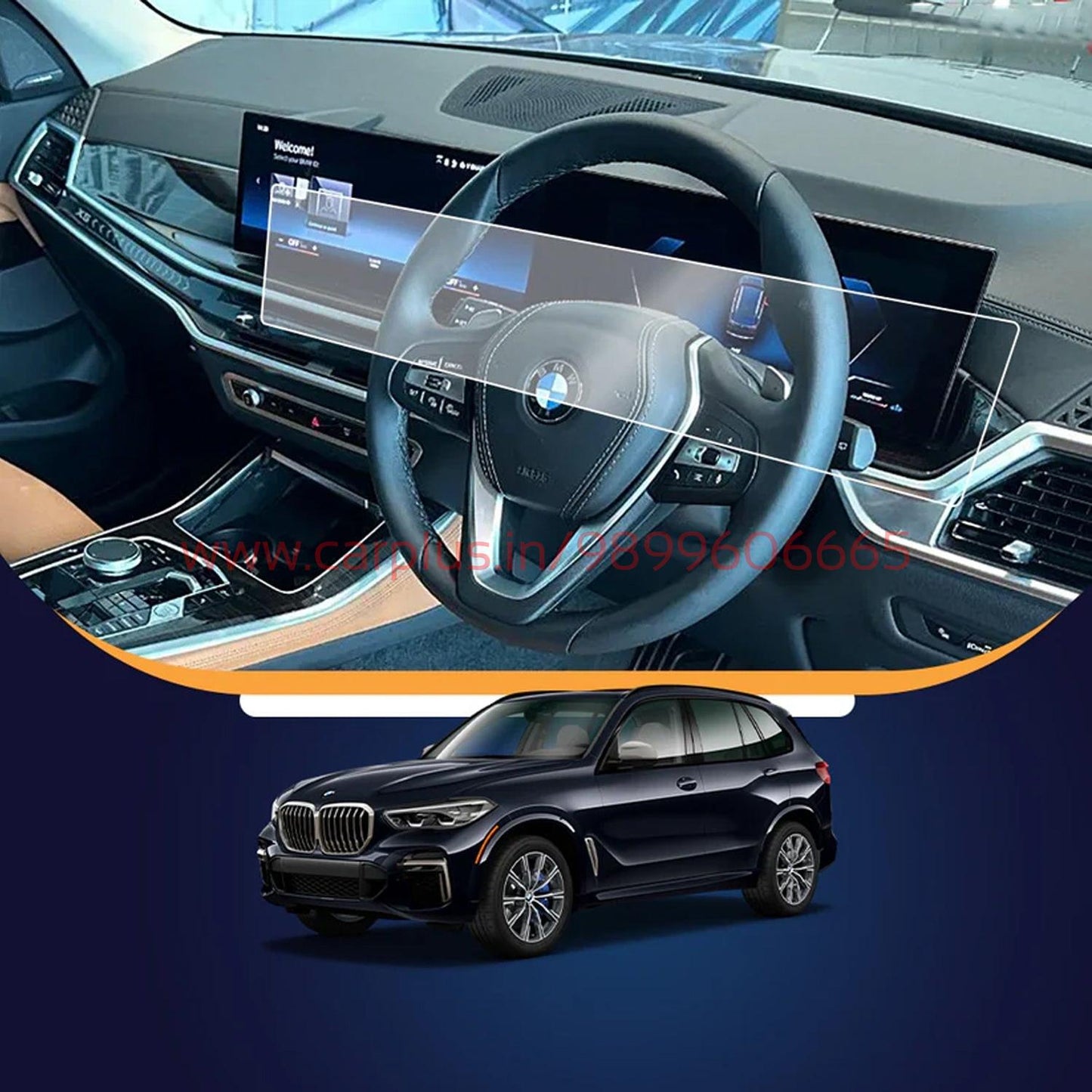 
                  
                    KMH Premium Tempered Screen Protector for BMW 330Li / M340 /BMW X5 2023 Glossy-SCREEEN PROTECTOR-KMH-CARPLUS
                  
                