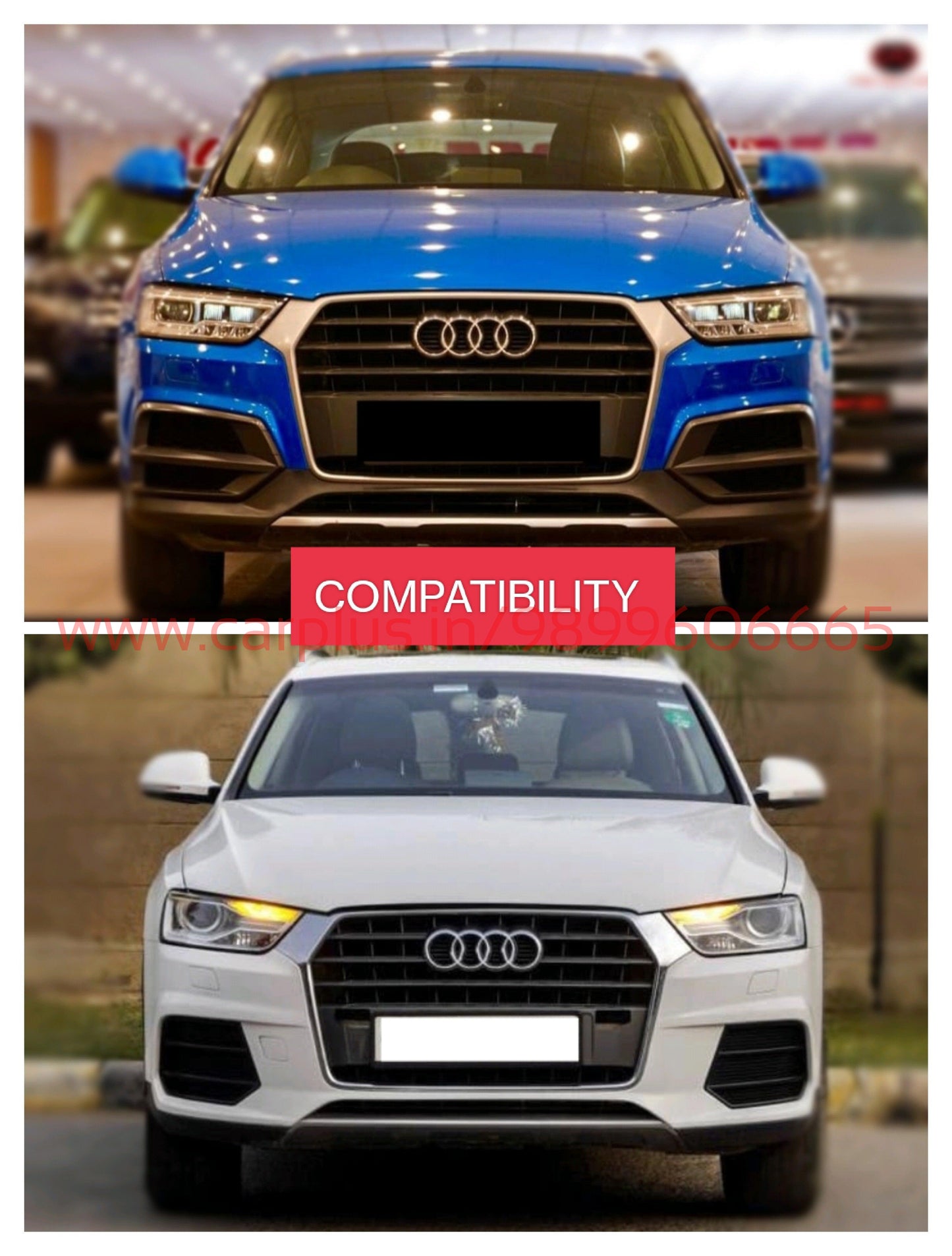 
                  
                    KMH RS Front Grill For Audi Q3-8.5U(2016-2019)-AUDI GRILLS-RETRO SOLUTIONS-CARPLUS
                  
                